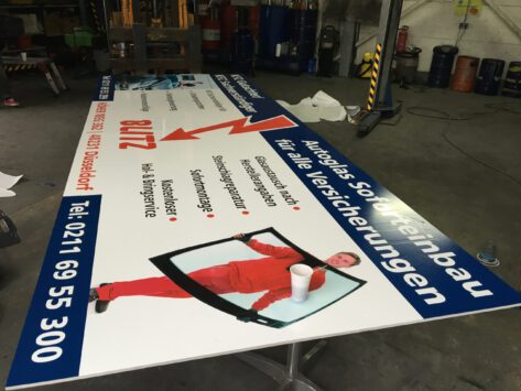 Digitaldruck auf Verbundplatte